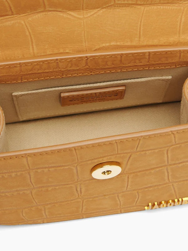 تشيكيتو حقيبة جلد بتأثير جلد التمساح